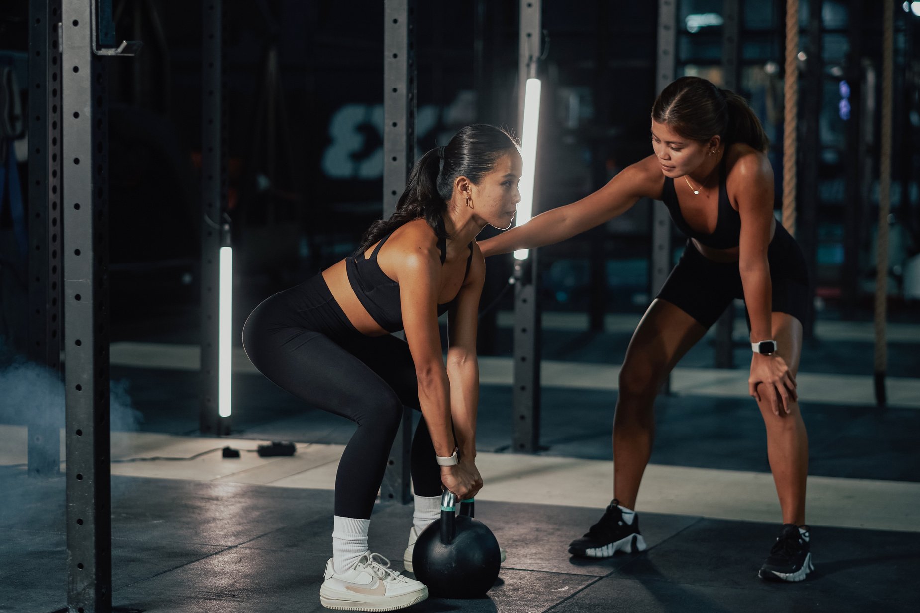 Female Trainers and Woman Training with Female Coach